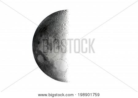Half Moon background / Half Moon refers to the two lunar phases commonly known as first quarter and last quarter.