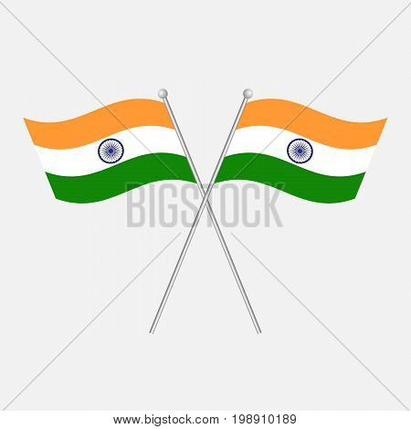 Independence Day of India. 15 th of August. illustration of grungy Indian Flag for Indian Independence Day. vector indian flag made with color strokes in tricolor background illustration