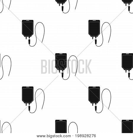 Medicine package.Medicine single icon in black style vector symbol stock illustration .