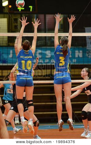 헝가리어 NB I. 리그 wo에서 행동에 KAPOSVAR, 헝가리-1 월 23 일: Szandra Szombathelyi (10)