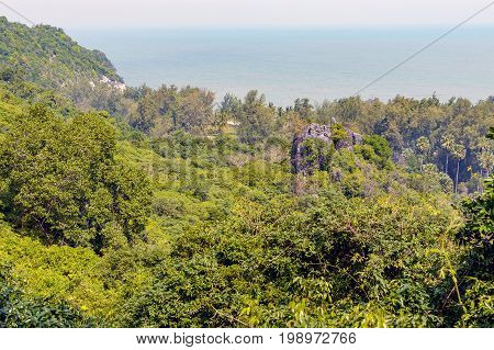 Khao Sam Roi Yot National Park In Kui Buri District, Prachuap Khiri Khan Province, Thailand
