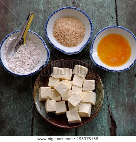 Vegetarian Food, Fried Tofu