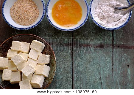 Vegetarian Food, Fried Tofu