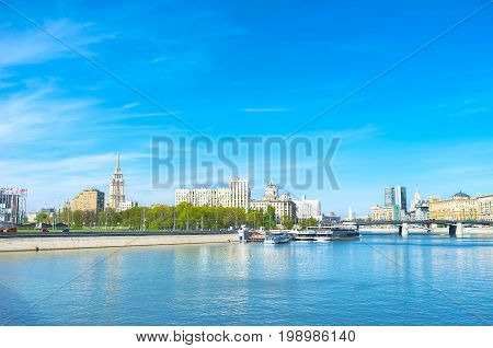 The Cityscape Of Moscow