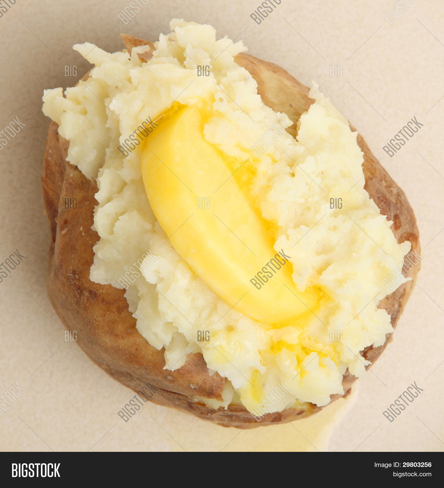 Baked Potato Butter Image & Photo (Free Trial) Bigstock