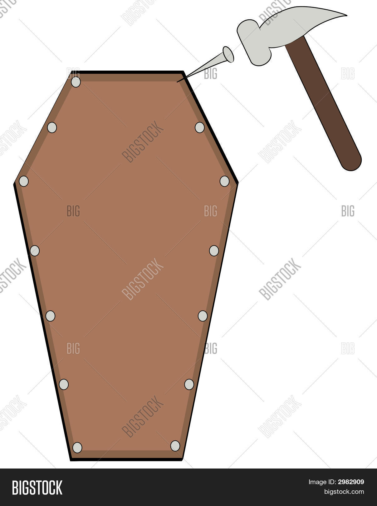 Nail Coffin Image & Photo (Free Trial) Bigstock