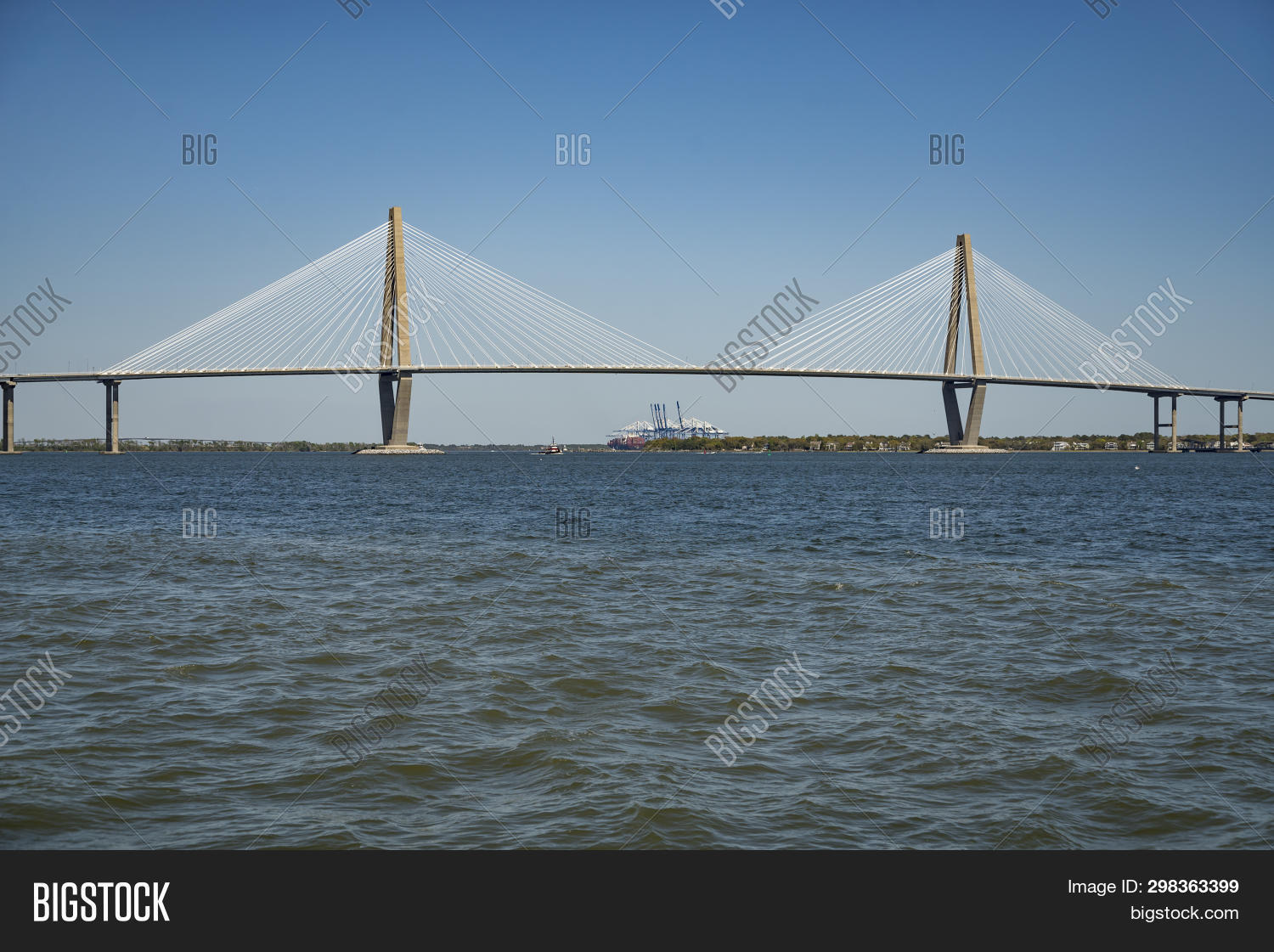 Ravenel Bridge, Seen Image & Photo (Free Trial) Bigstock