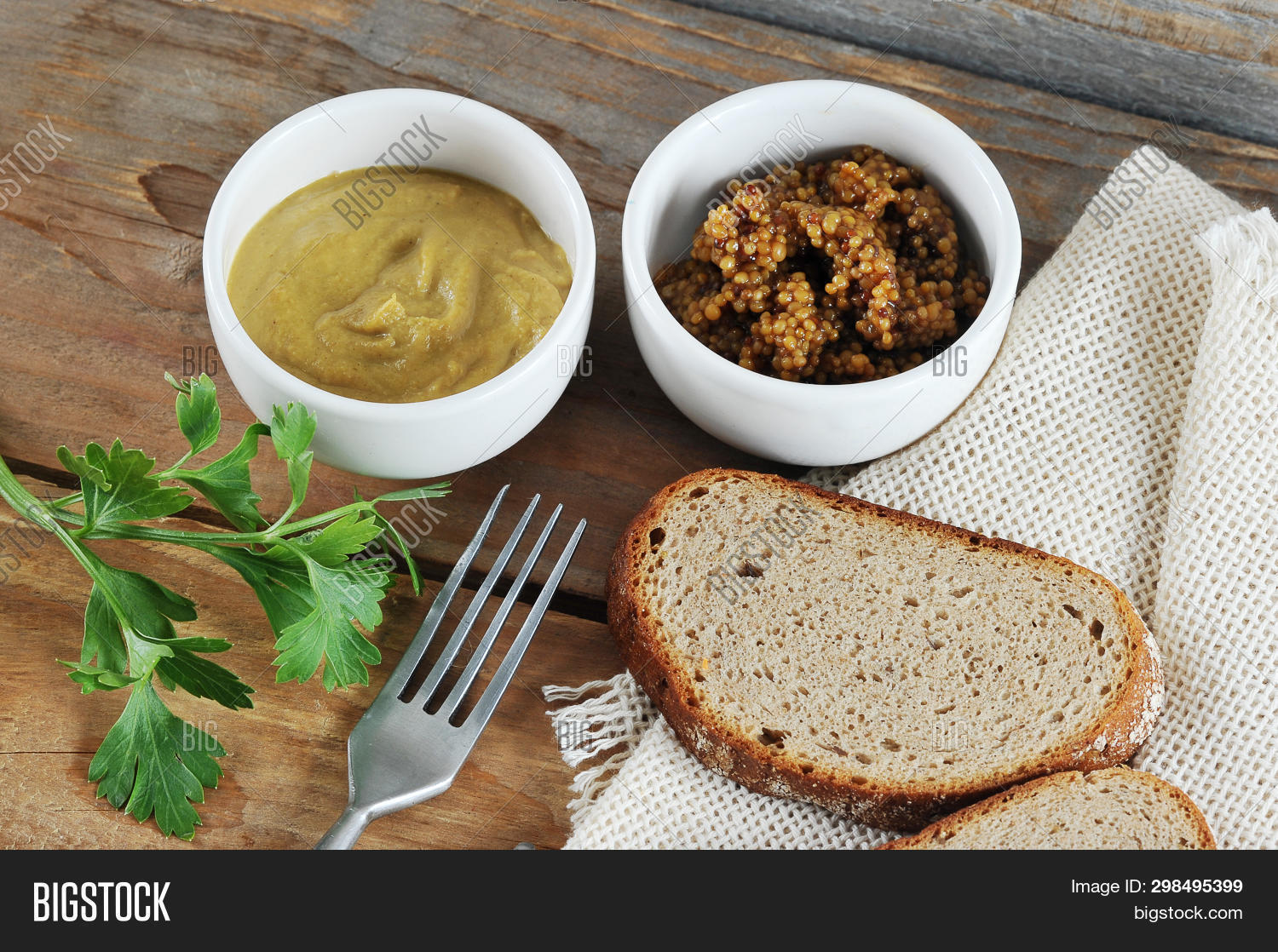 Two Kinds Mustard Image & Photo (Free Trial) Bigstock