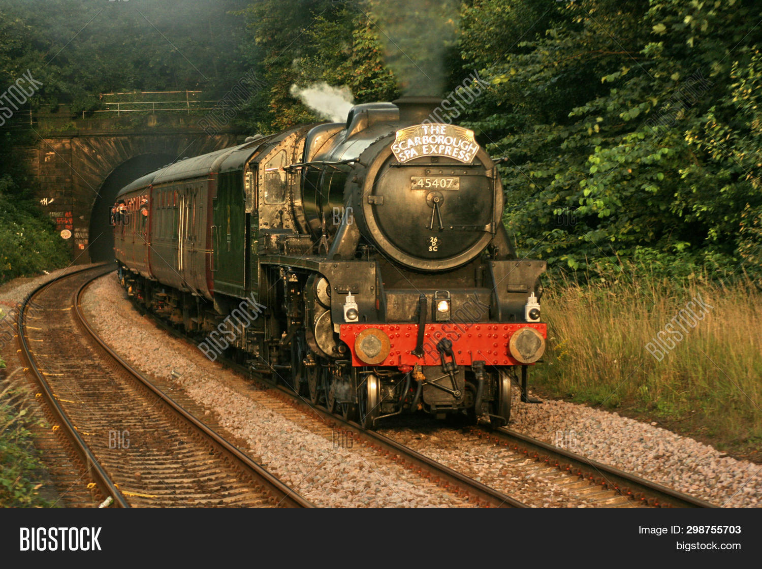 Black Five Steam Image & Photo (Free Trial) | Bigstock
