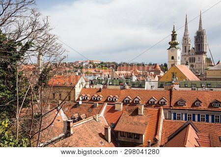 View Over Zagreb City From The Upper Town
