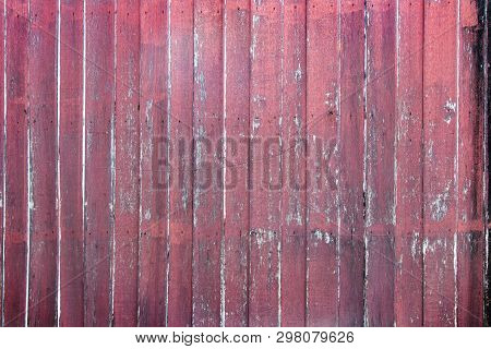 Old Red Wood Texture Background