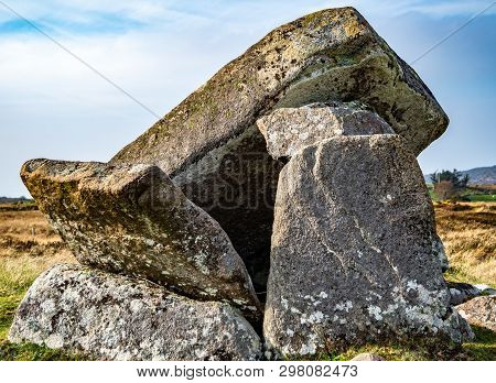 The Broken Kilclooney Dolmen Is Neolithic Monument Dating Back To 4000 To 3000 Bc Between Ardara And
