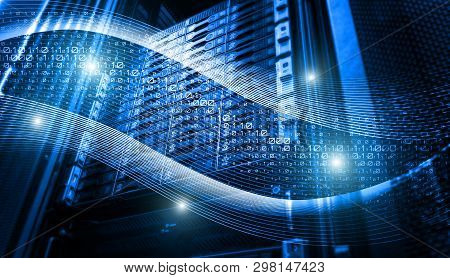 Binary Code Data Flow Inside Server Array