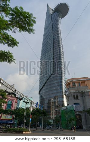 Ho Chi Minh City, Vietnam - August 25, 2017: Saigon Skydeck Building Landmark In Ho Chi Minh City, V