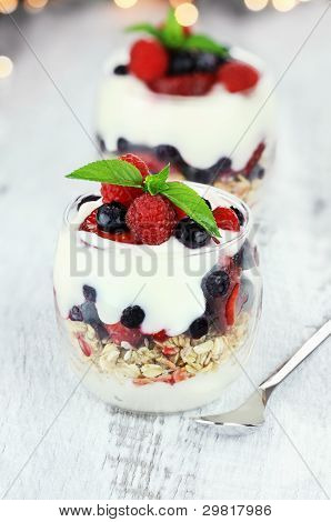 Parfait de yogur