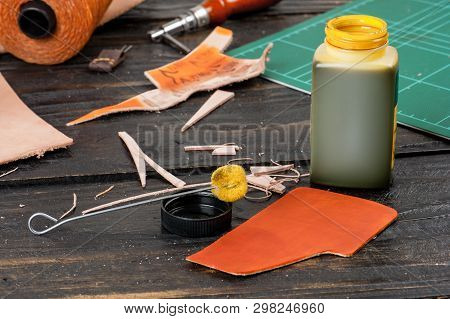 Dyeing The Leather
