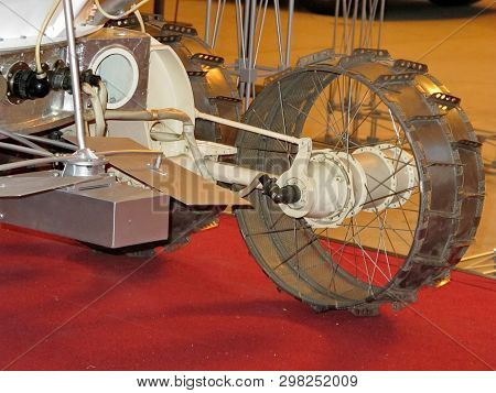 St. Petersburg, Russia-04/12/2019: Lunokhod-1 (ussr). The First Rover In The World, Successfully Wor