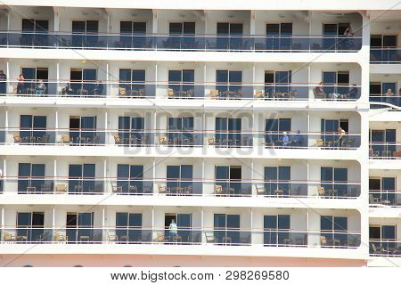 Velsen, The Netherlands - September 10th, 2016: Msc Splendida A Cruise Ship Owned And Operated By Ms