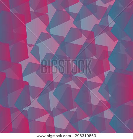 Neon Vector Shapes, Can Be Used As Pattern