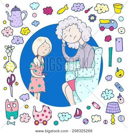 Daughters-mothers. A Weak Mother, A Caring Independent Daughter, A Mother Not Self-confident, Not Ta