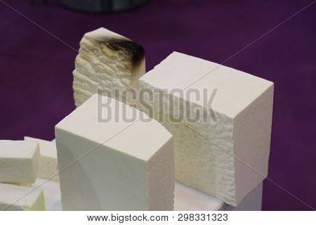 Rigid Polyurethane Foam For Thermal Insulation Of Pipelines. High-quality Polyurethane Foam Does Not