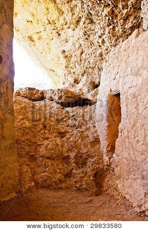 Innere des Cliff dwelling