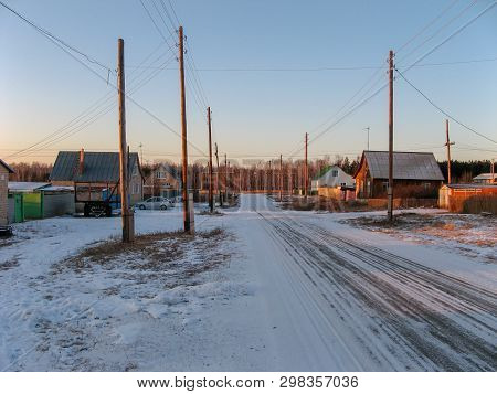 Travel To Border Of Russia And Kazakhstan , Photo Of Some Small Villages And Cities On Way, Khutorka