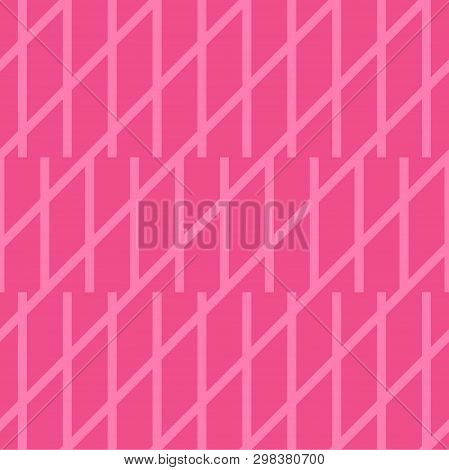 Vector Crative Geometric Background - Seamless Striped Pattern, Simple Minimalistic Design
