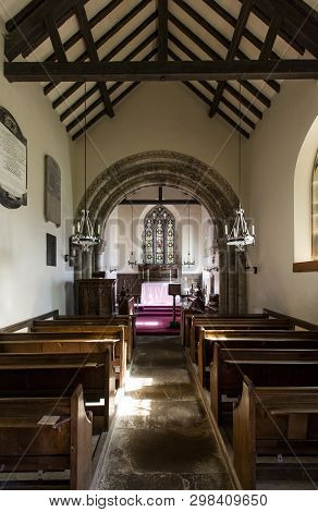 Great Givendale, Yorkshire, Uk, 25th March 2019, The Saint Ethelburgas Church