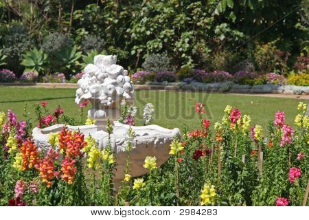 Blomst springvand