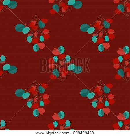 Brightl Modern Background With Jungle Leaves. Exotic Pattern With Palm Leaves. Vector Illustration
