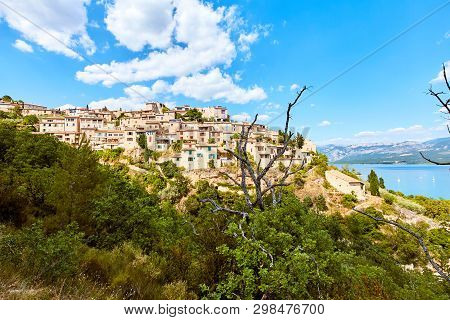 Provencal Village Of Sainte Croix Du Verdon, France