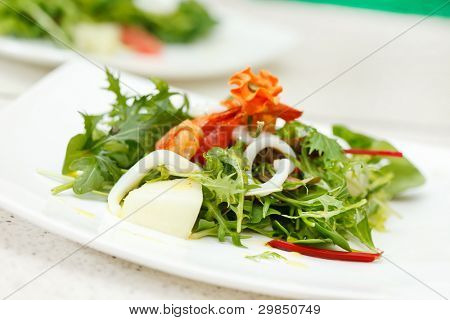 salát s shrips