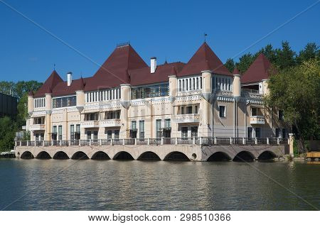 Moscow, Russia - August 14, 2018: Private Mansion Of Yakubov Yakum Melik Sadykh-ogly At Enea