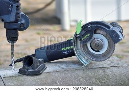 Vilnius, Lithuania - April 25: Festool Power Tools On April 25, 2019 In Vilnius Lithuania. Festool I