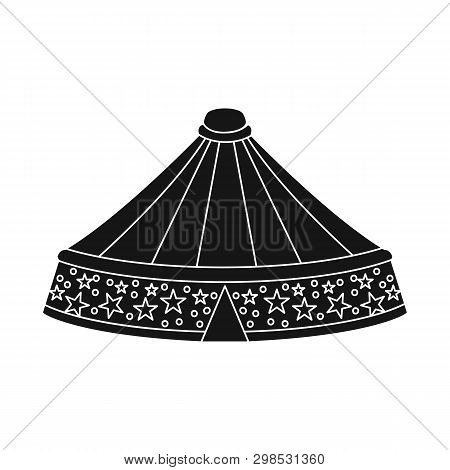 Vector Illustration Of Circus And Tent Symbol. Set Of Circus And Big Stock Vector Illustration.