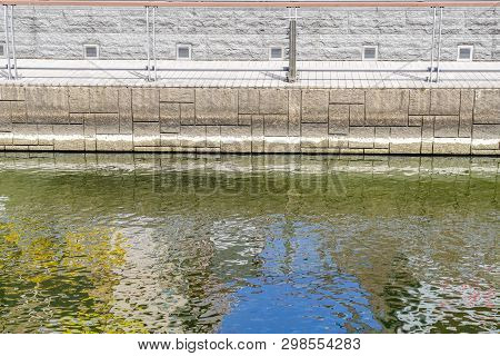 Cannel Near Shinsaibashisuji Shopping Street, Osaka, Japan.