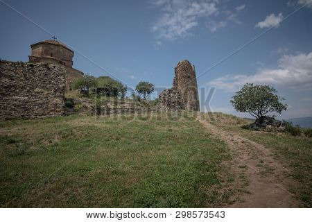 Beautiful Jvari Monastery Is World Heritage Georgia