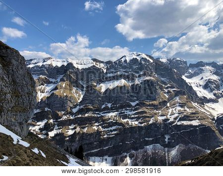 Alpine Peak Marwees In The Alpstein Mountain Range And In The Appenzellerland Region - Canton Of App