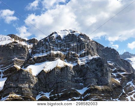 Alpine Peak Marwees In The Alpstein Mountain Range And In The Appenzellerland Region - Canton Of App
