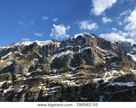 Alpine Peak Marwees In The Alpstein Mountain Range And In The Appenzellerland Region - Canton Of App