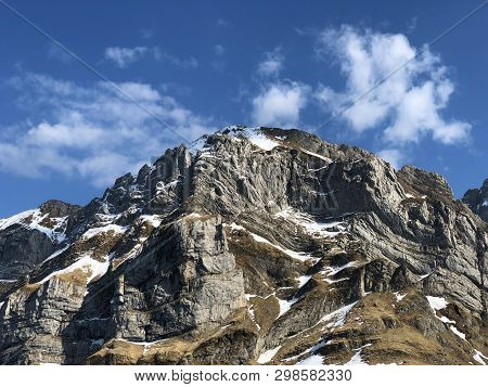 Alpine Peak Marwees In The Alpstein Mountain Range And In The Appenzellerland Region - Canton Of App
