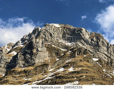 Alpine Peak Marwees In The Alpstein Mountain Range And In The Appenzellerland Region - Canton Of App