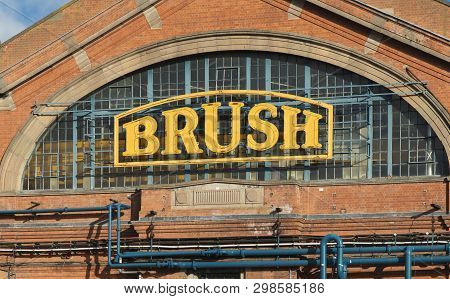 Exterior View Of The Brush Electrical Machines Factory, Loughborough, Leicestershire, Uk - 1st Febru