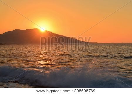 Sunset; Inspiration And Peace In Silleiro Cap, Baiona
