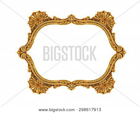 Frame isolated on white background, including clipping path
