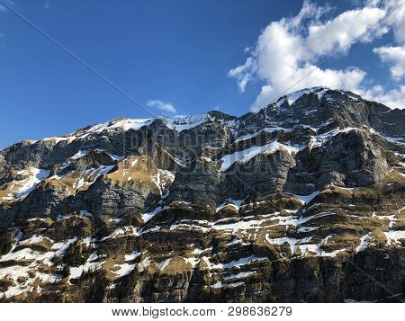 Alpine Peaks Schafberg And Marwees In The Alpstein Mountain Range And In The Appenzellerland Region 