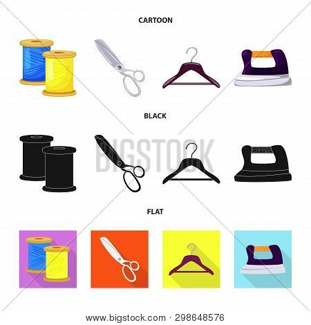 Vector Design Of Craft And Handcraft Sign. Set Of Craft And Industry Stock Symbol For Web.