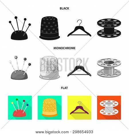Vector Illustration Of Craft And Handcraft Icon. Collection Of Craft And Industry Stock Symbol For W
