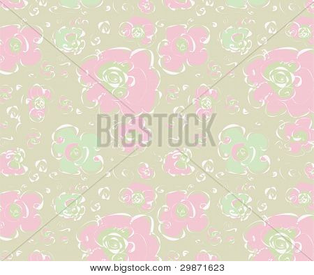 Abstract floral pattern